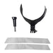 Set de accesorios para camaras de acción adhesivo barbilla casco moto XSF-150A