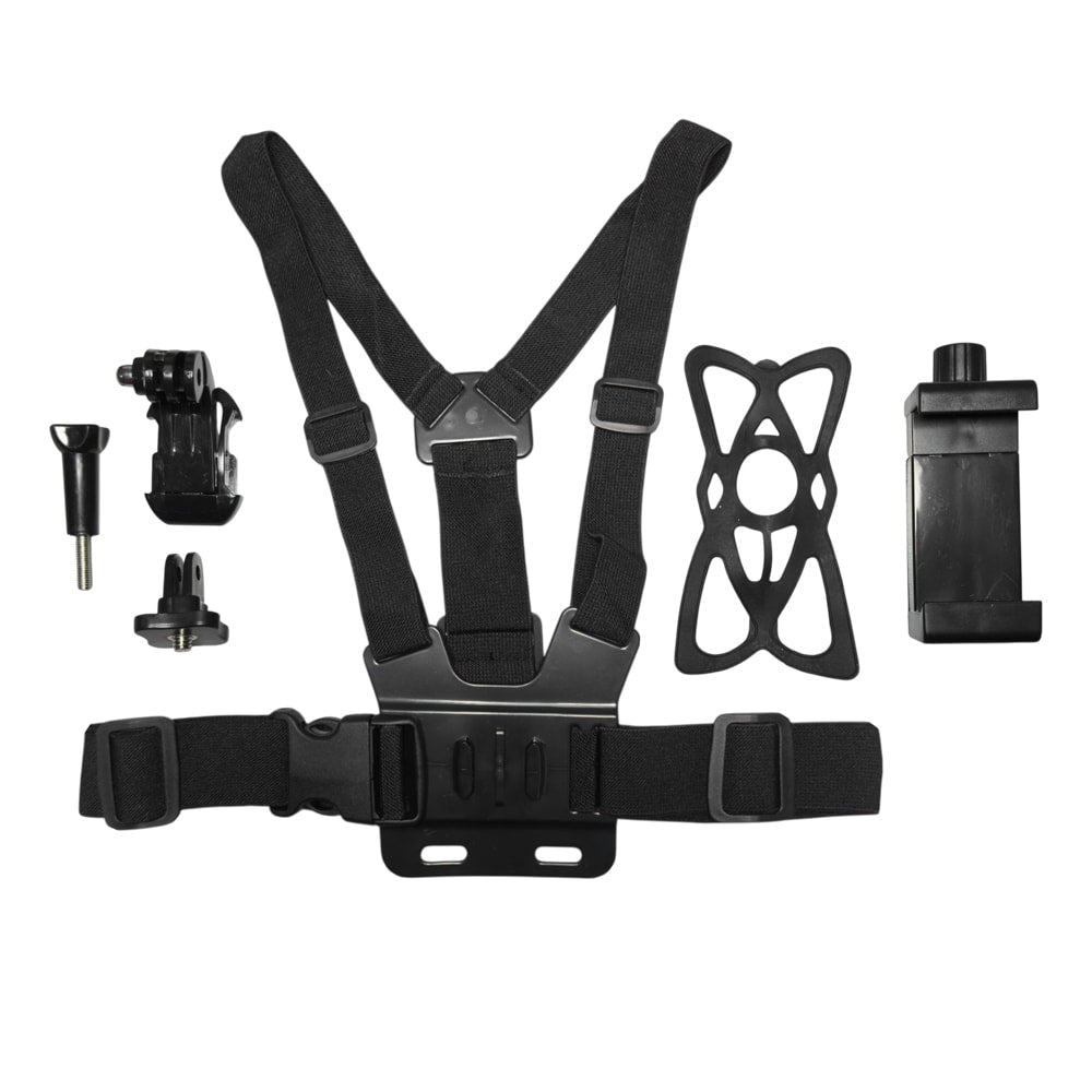 Kit Arnes con Soporte para camara gopro y celular pechera X-4-7