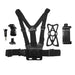 Kit Arnes con Soporte para camara gopro y celular pechera X-4-7