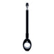 Antena corta hilo curado para moto retractil negra para manillar