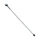 Antena corta hilo curado para moto retractil negra para manillar