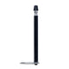 Antena corta hilo curado para moto retractil con base para espejos