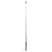 Antena corta hilo curado para moto retractil con base para espejos