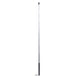 Antena corta hilo curado para moto retractil con base para espejos