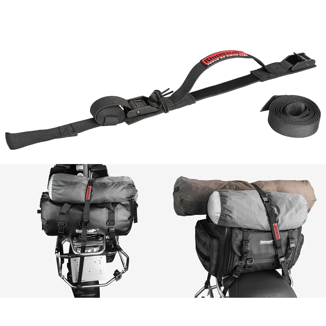 Amarra para carga y equipaje Rhinowalk MTR005 hasta 300kg touring