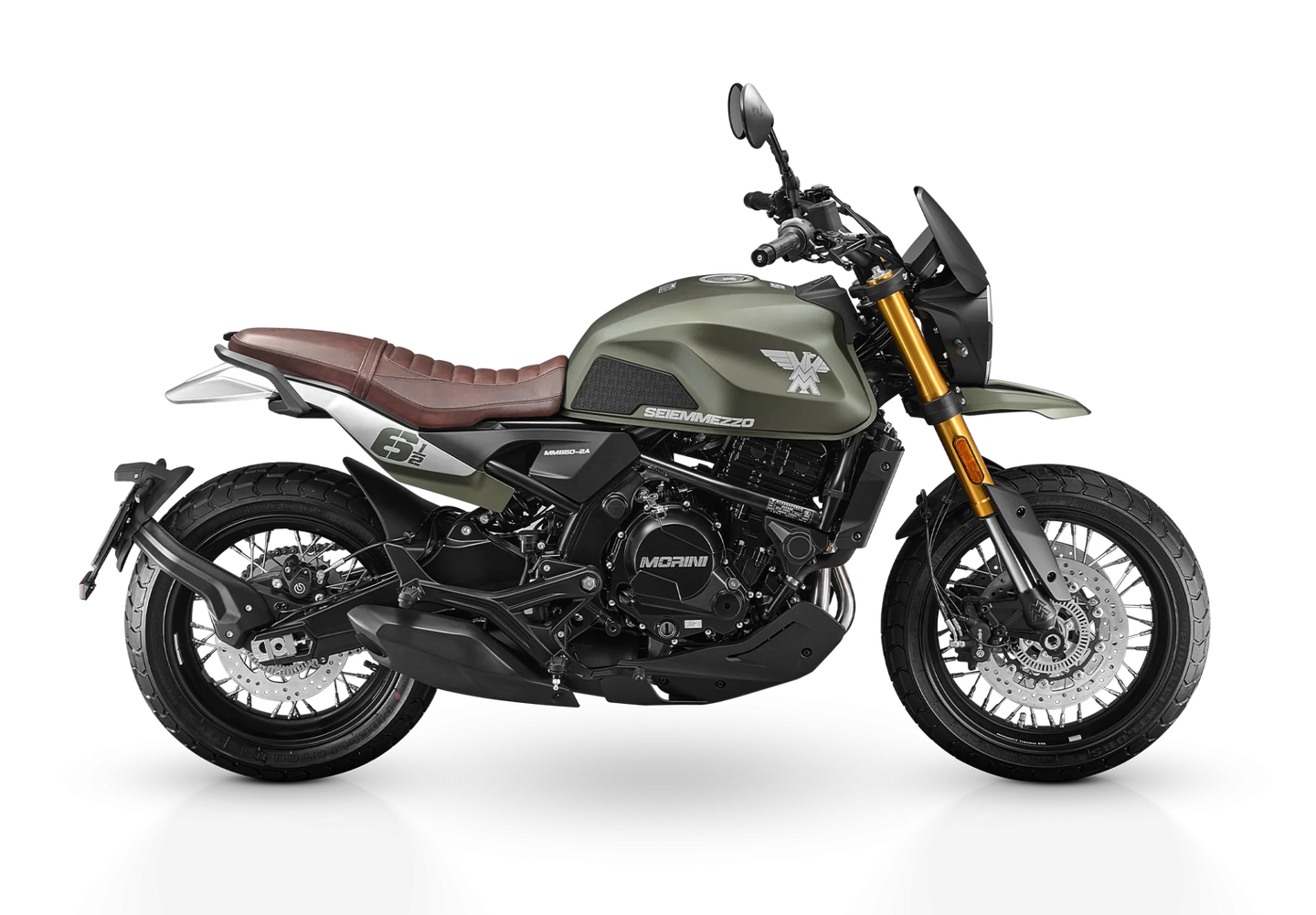 Moto Morini Seiemmezzo SCR scrambler 649cc - vista 4