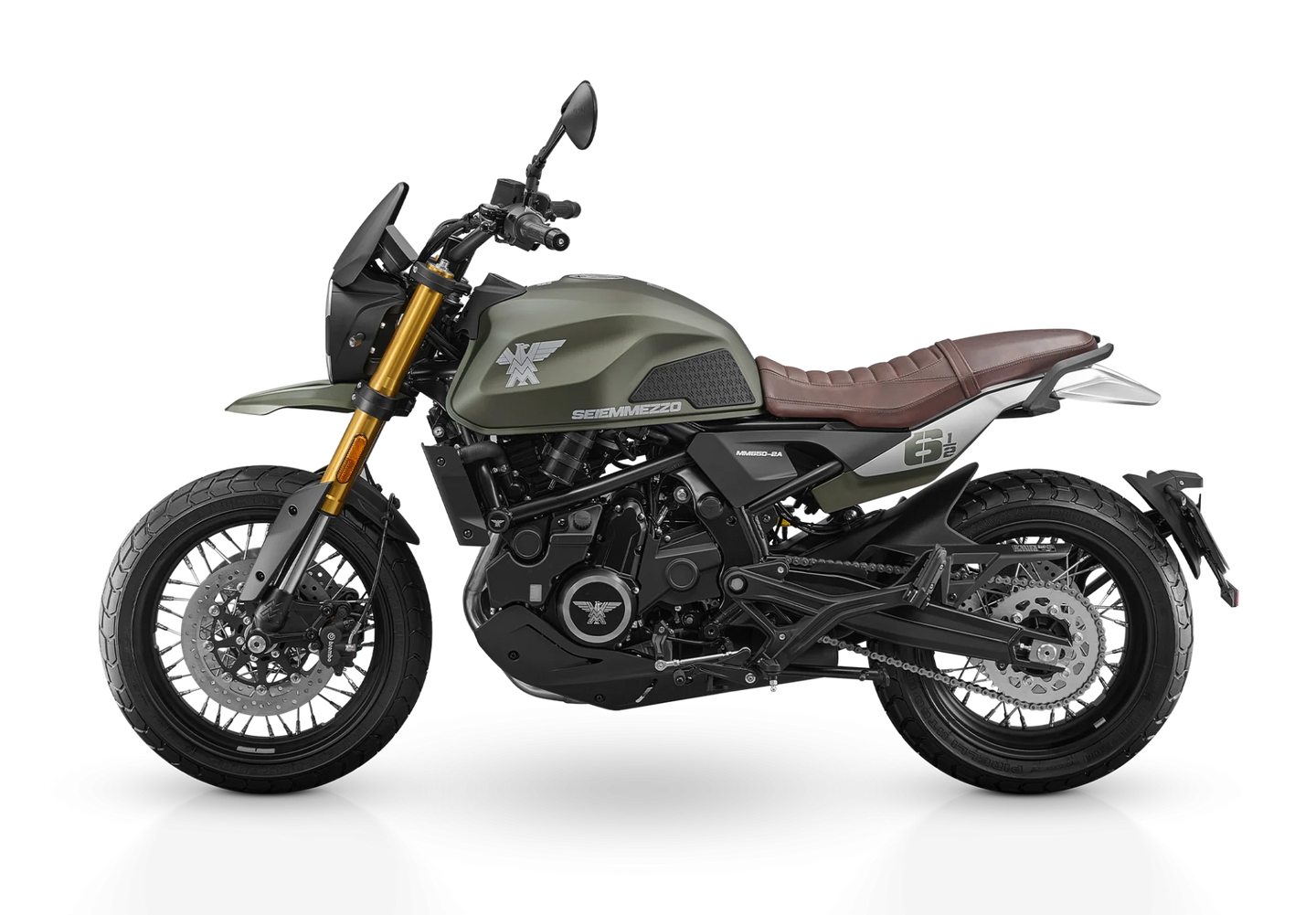 Moto Morini Seiemmezzo SCR scrambler 649cc - vista 6