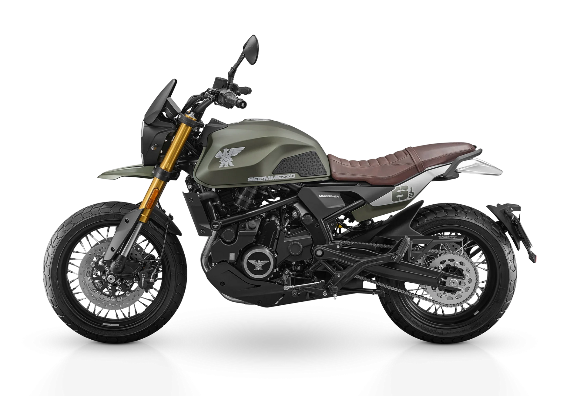 Moto Morini Seiemmezzo SCR scrambler 649cc - vista 6