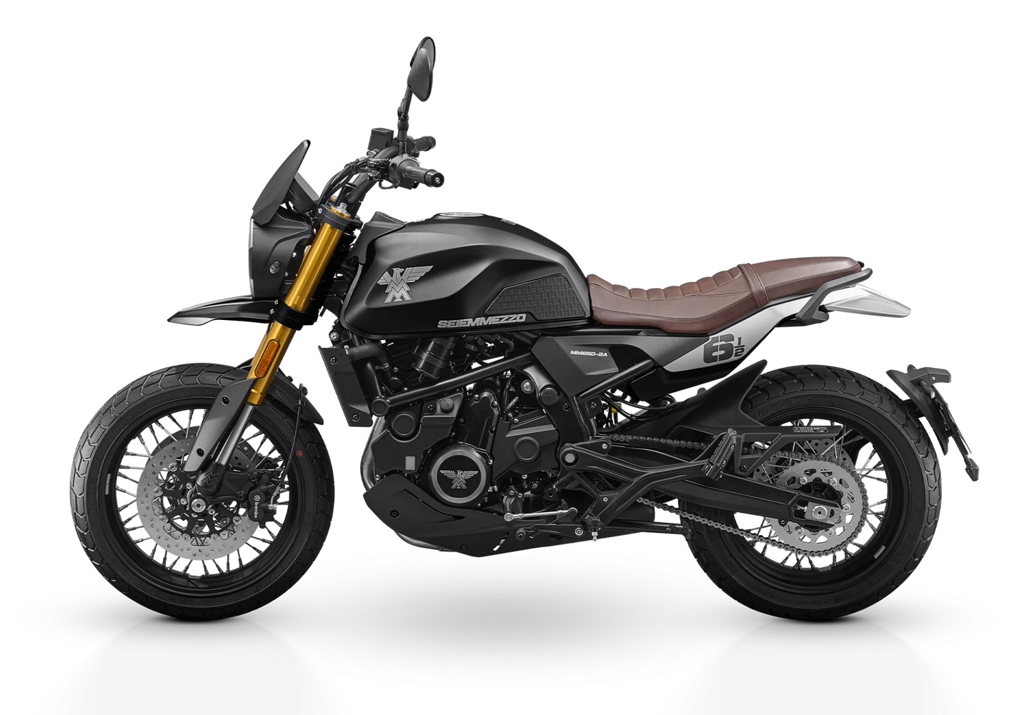 Moto Morini Seiemmezzo SCR scrambler 649cc - vista 3