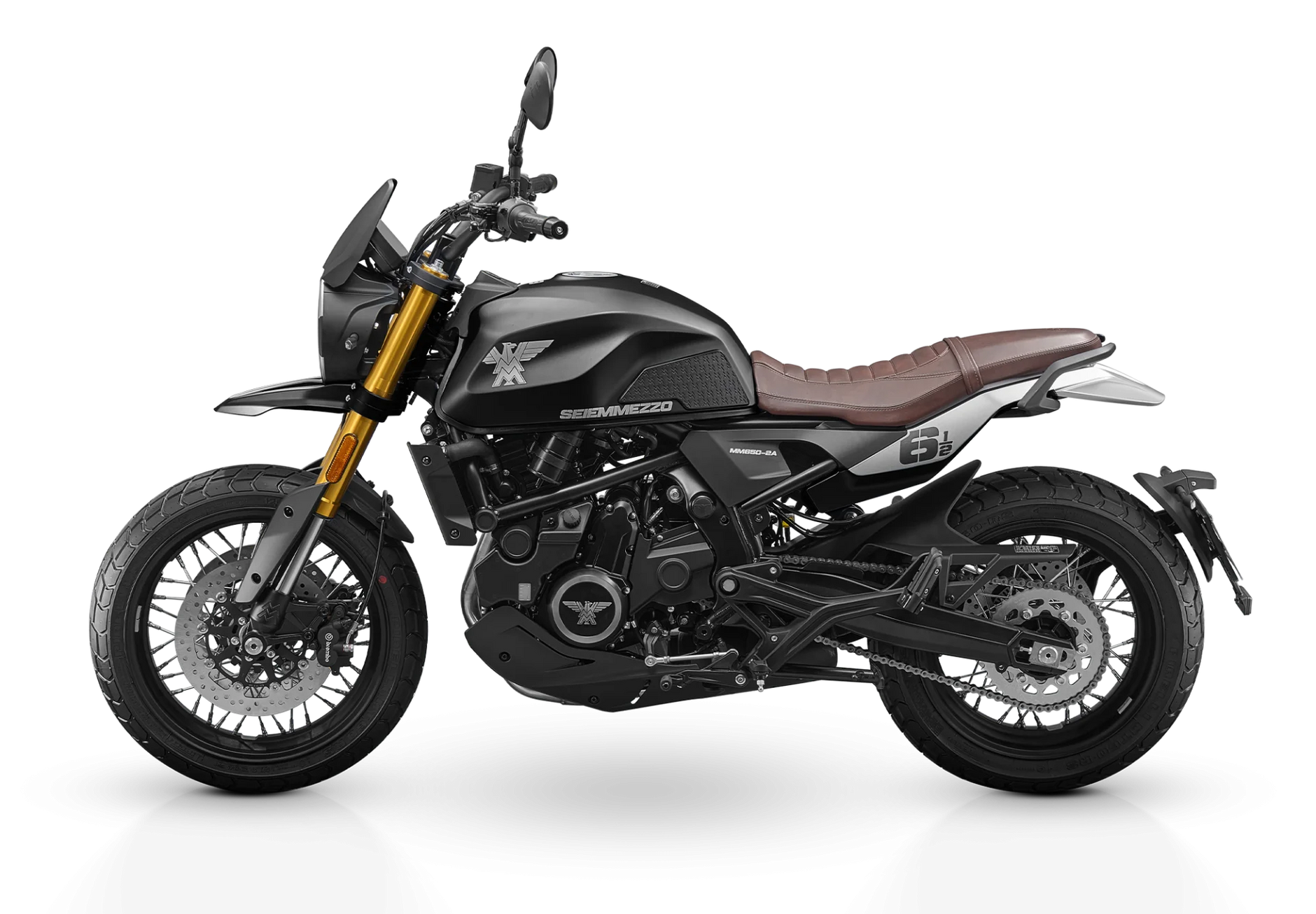 Moto Morini Seiemmezzo SCR scrambler 649cc - vista 3