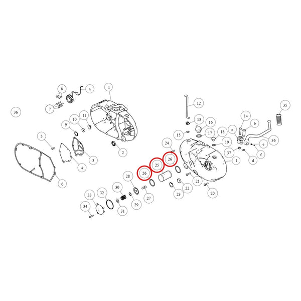 Ilustración de despiece Royal Enfield 888414