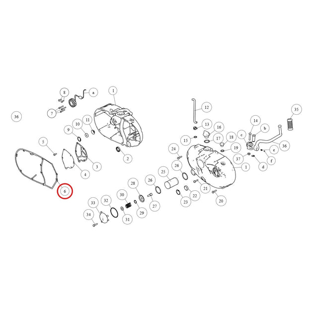 Ilustración de despiece Royal Enfield 570416