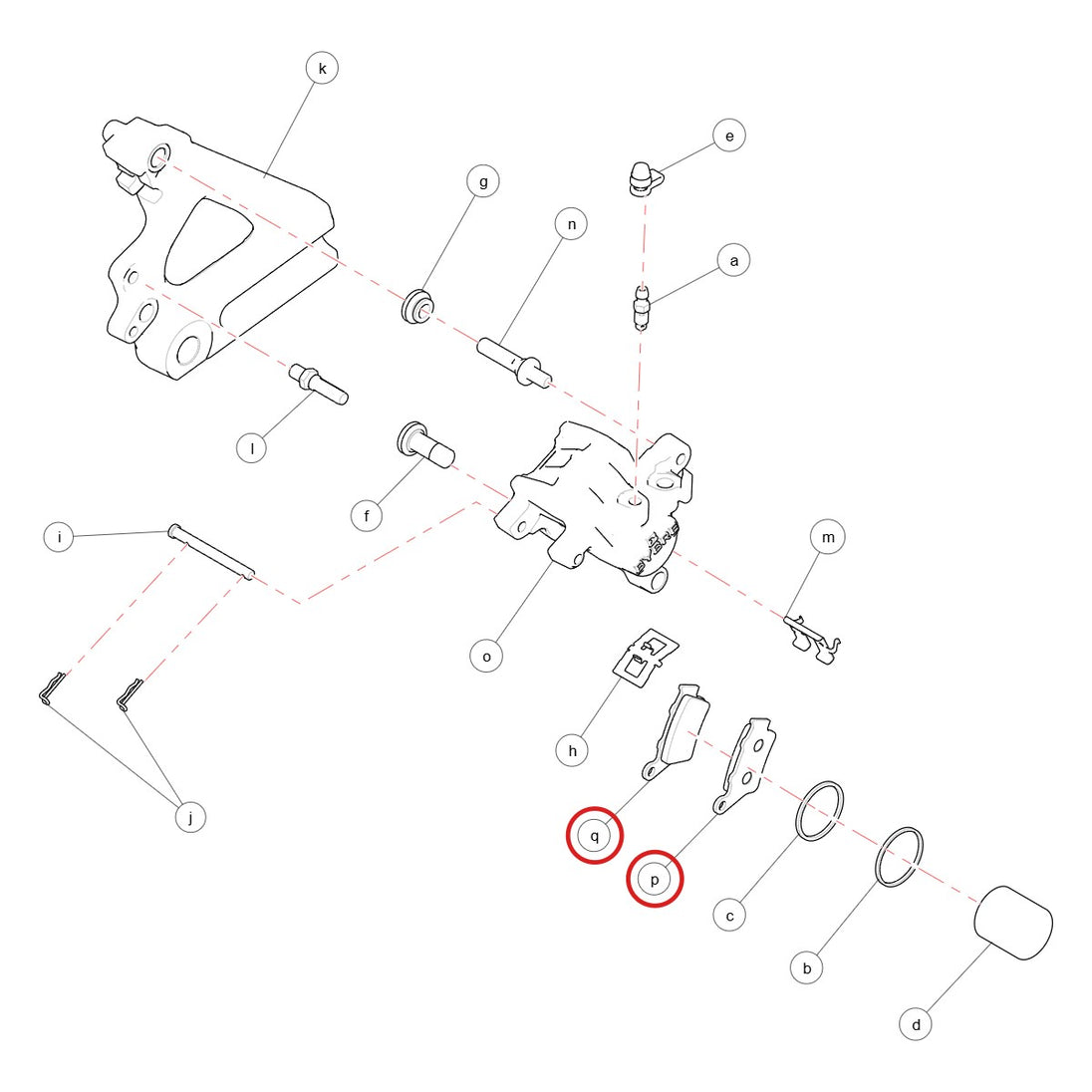 Ilustración de despiece Royal Enfield 594698