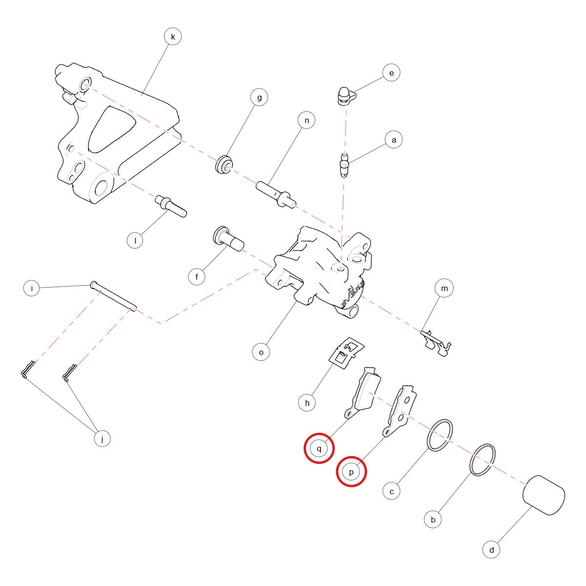 Ilustración de despiece Royal Enfield 594698