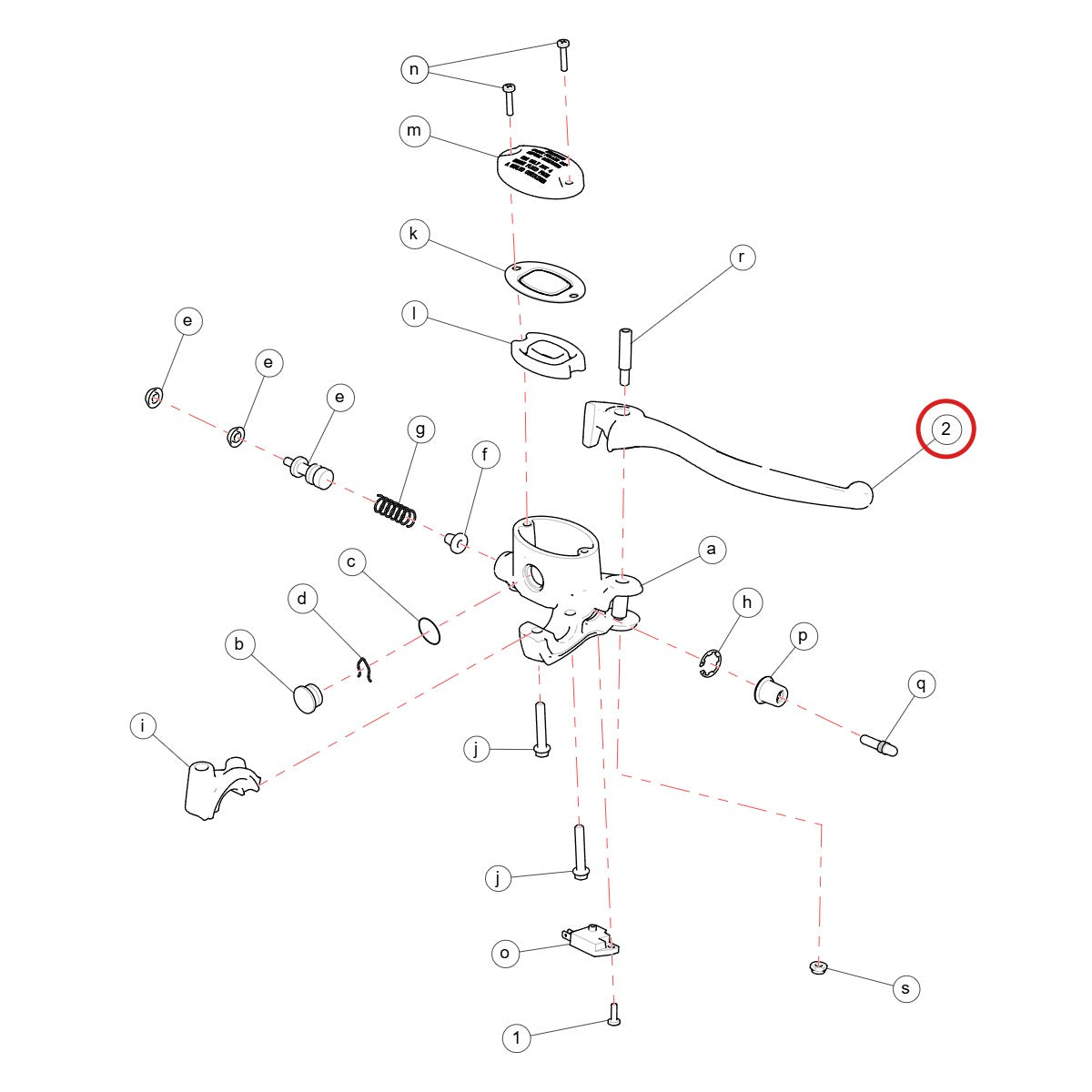 Ilustración de despiece Royal Enfield RAB00272