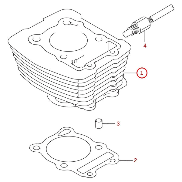 Ilustración de despiece Suzuki 11210-34J11-0F0