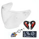 Casco moto shaft 226 gt solid n.m rj abierto