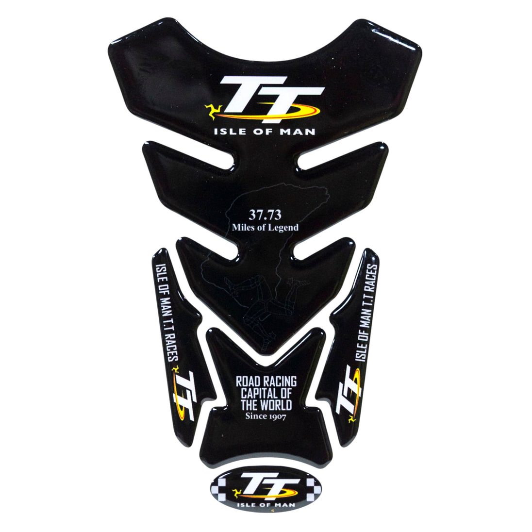 Cubre estanque adhesivo para moto 4rs isla de man 4028