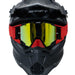 Antiparras para moto 4rs evo negro rojo motocross enduro mtb