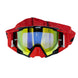 Antiparras para moto 4rs evo negro rojo motocross enduro mtb