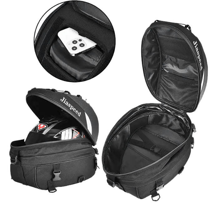 Bolso De Estanque Para Moto Jiaspeed B17 Expandible