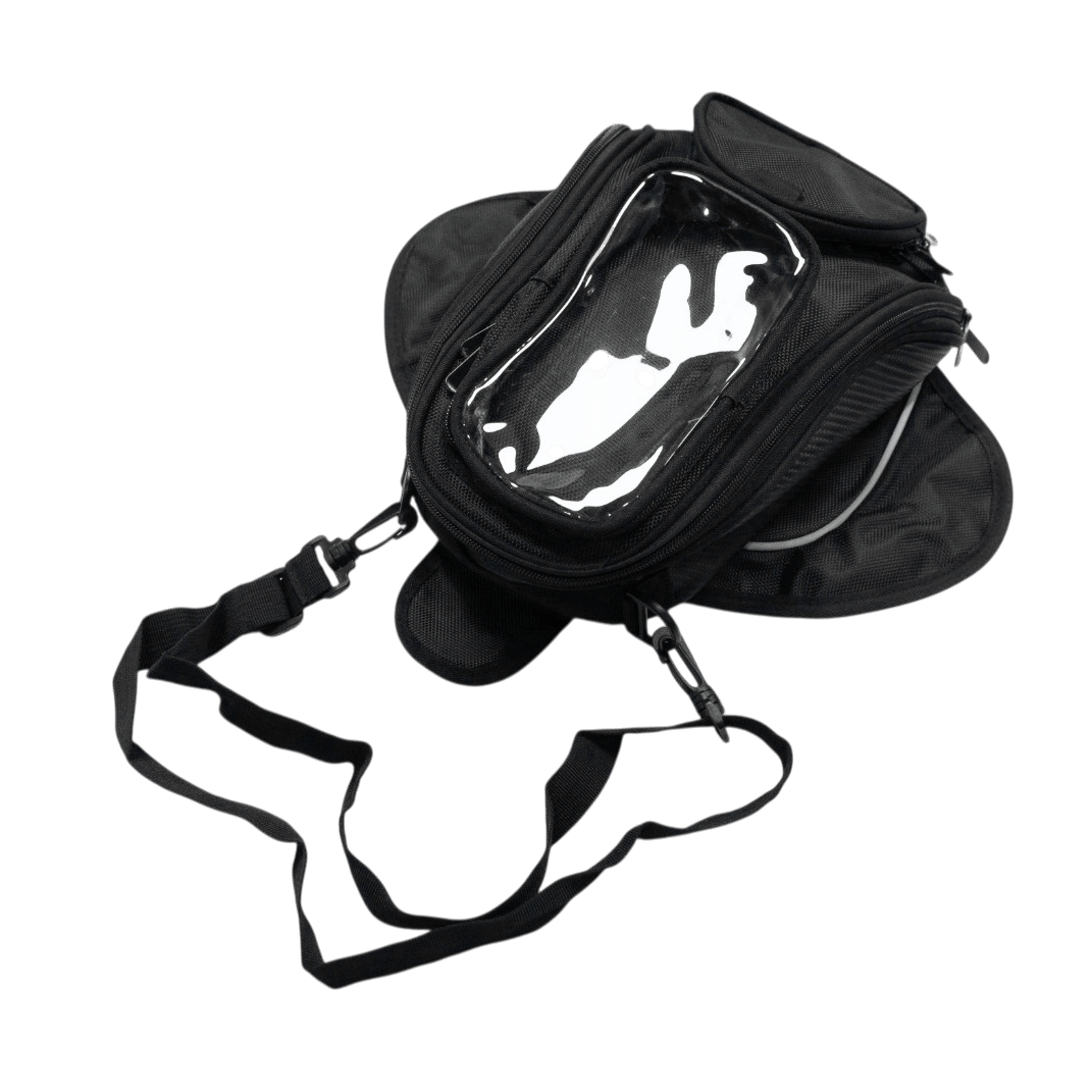 Mini bolso de estanque para moto 5,7 litros magnético + correa