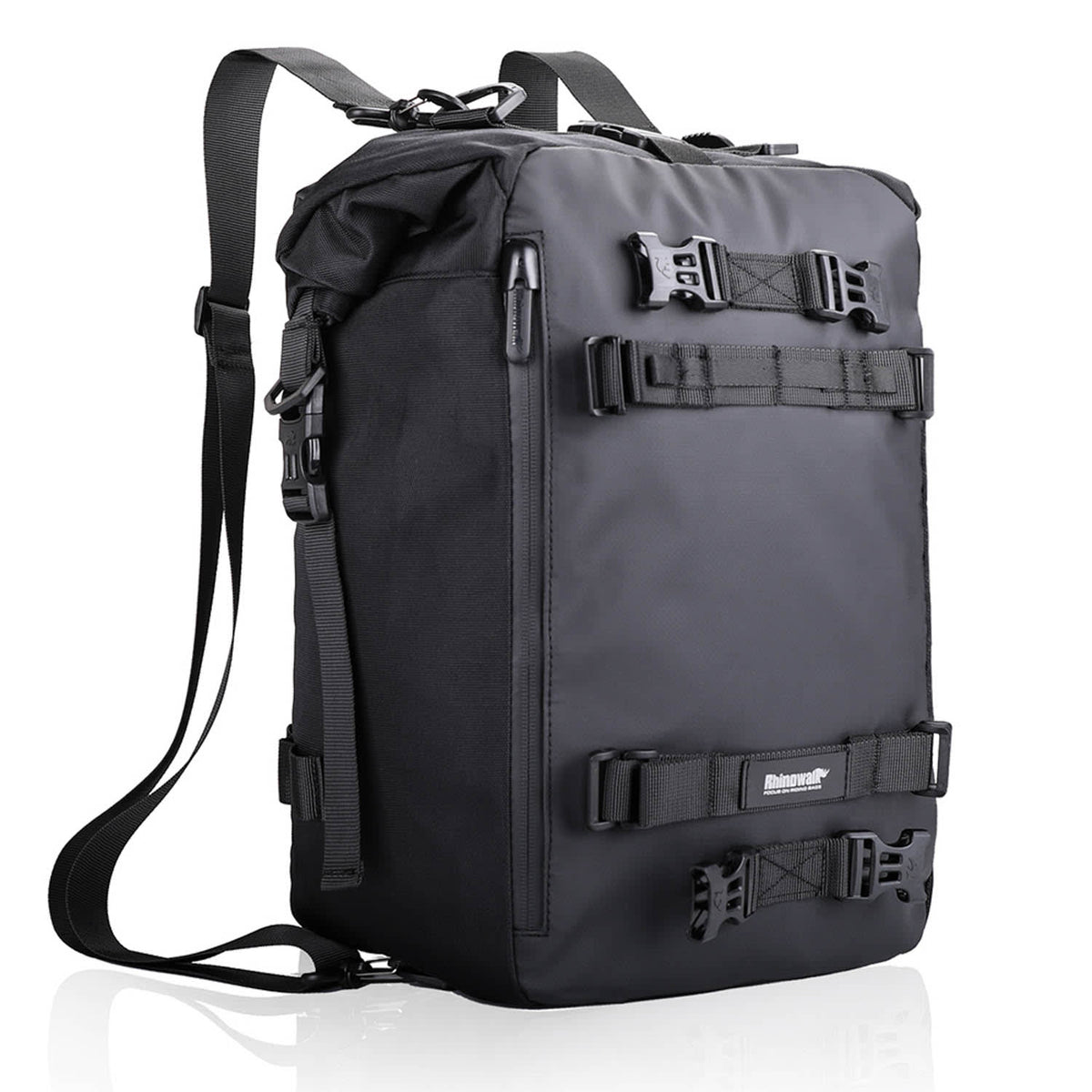 Bolso impermeable para moto rhinowalk mt21620 20 litros multi uso