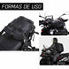Bolso impermeable para moto rhinowalk mt21630 30 litros multi uso