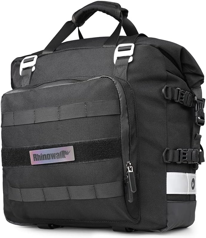Bolso lateral para moto rhinowalk MT2040 20 litros impermeable