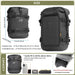 Bolso impermeable para moto rhinowalk mtr2206 6 litros dry bag