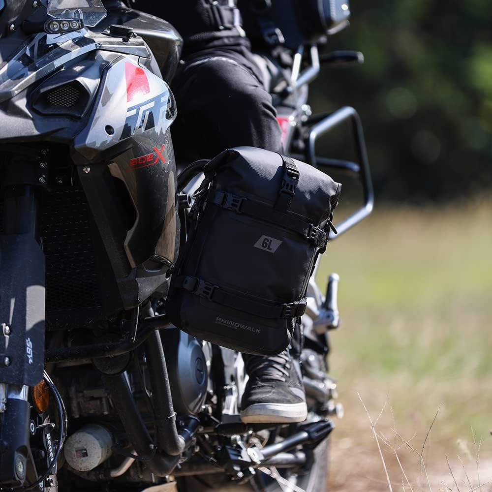 Bolso impermeable para moto rhinowalk mtr2206 6 litros dry bag