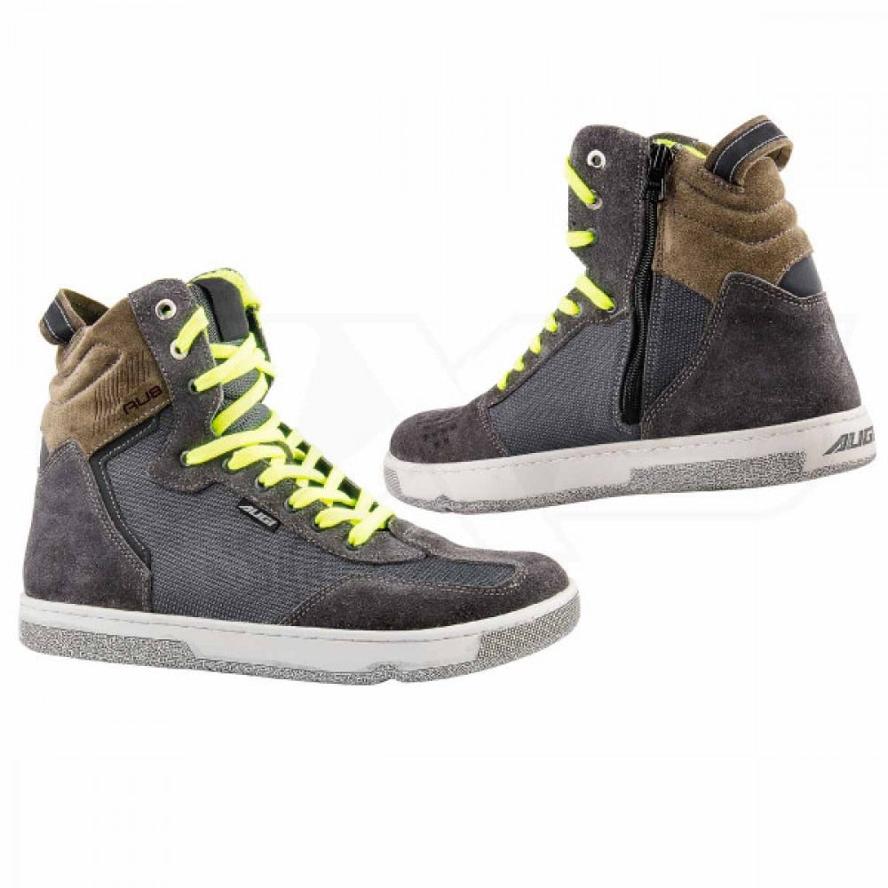 Botas Para Moto Augi Au8 Urban Reforzadas Tipo Zapatilla