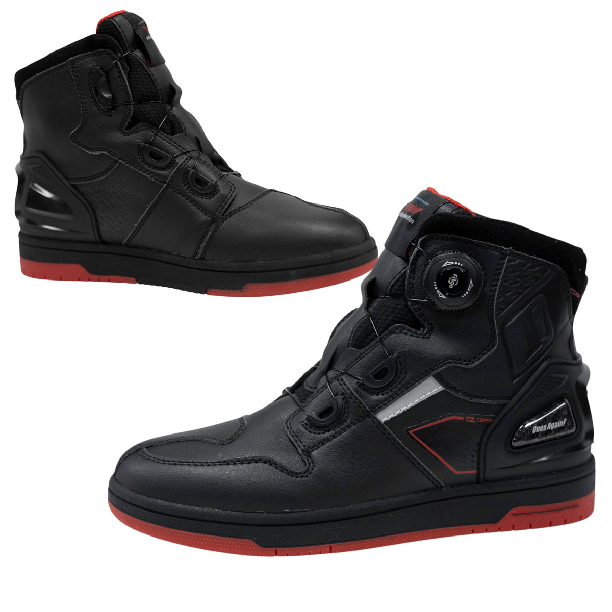 Botas para moto ones again ms07wp mujer urban reforzadas tipo zapatilla waterproof