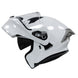 Casco moto ich 3120 solid blanco abatible con sun visor certificación dot 3cv