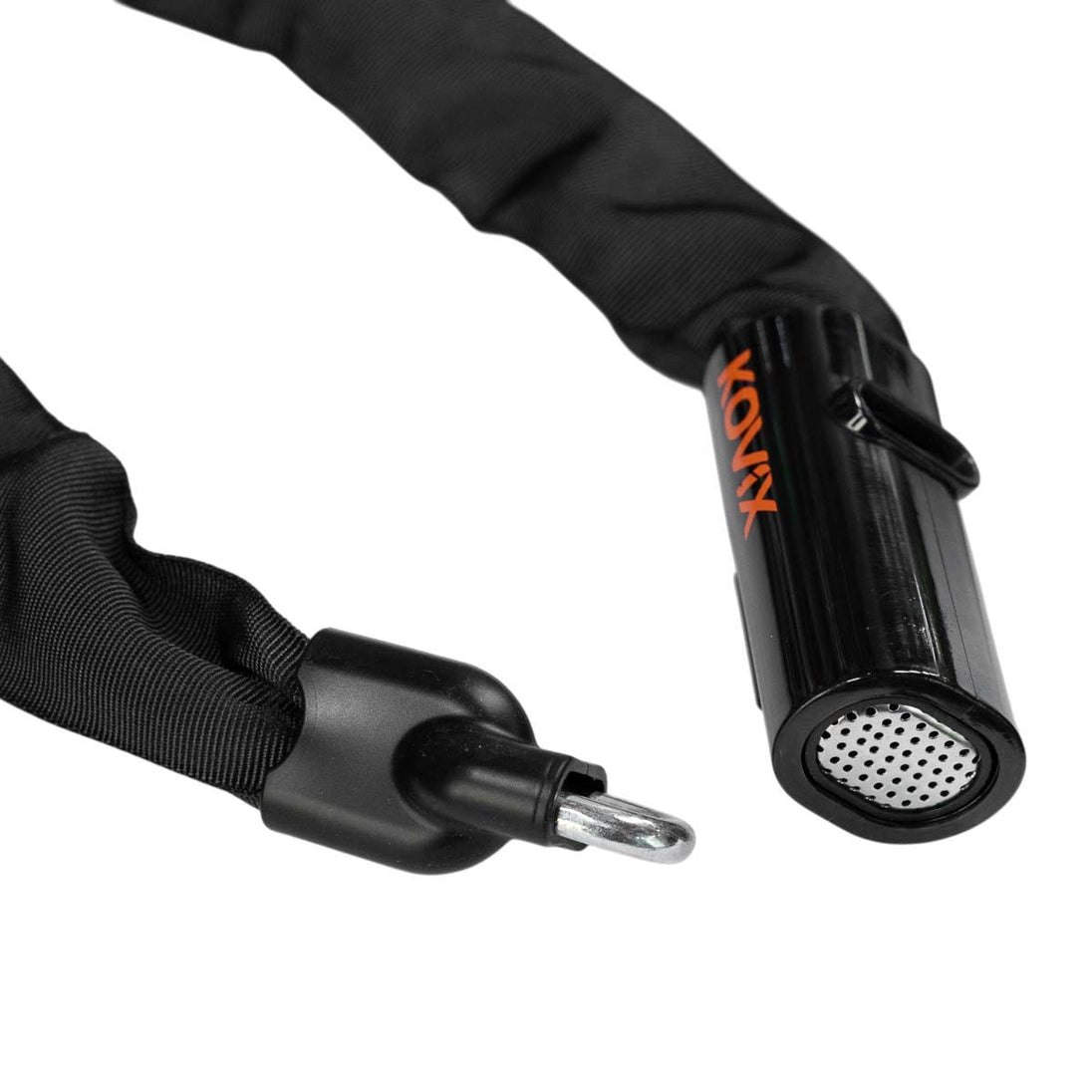 Cadena eslabon con alarma kovix kcq08-100 para moto 120db