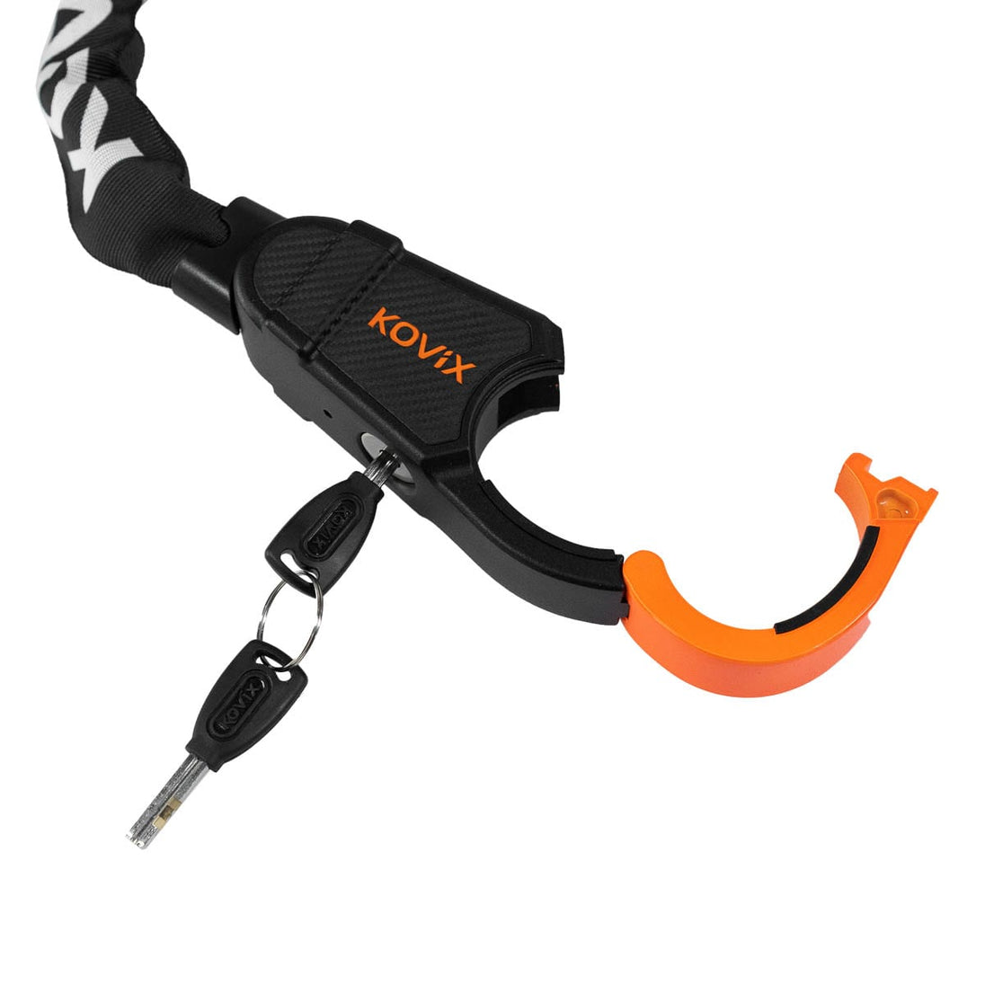 Cadena moto kovix scorpion kch-005 scorpion eslabon con alarma 120db biccicleta scooter