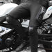 Calza elasticada con protecciones jiaspeed para moto enduro mx mtb