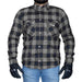 Camisa leñadora para moto armad gear field gr con protecciones
