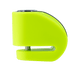 Candado Disco Moto Kovix Knn1 verde fluor Pin 6mm Aleacion Acero