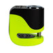 Candado Disco Moto Kovix Con Alarma Ks6 Verde Fluor