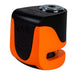 Candado Disco Moto Kovix Con Alarma Ks6 Naranjo Fluor