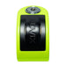 Candado disco moto kovix con alarma kt6-fo verde fluor
