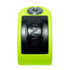 Candado disco moto kovix con alarma kt6-fo verde fluor