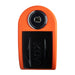 Candado disco moto kovix con alarma kt6-fo naranjo