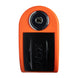 Candado disco moto kovix con alarma kt6-fo naranjo