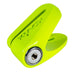 Candado Disco Moto Kovix Kvz1 Verde Fluor Pasador De 6mm