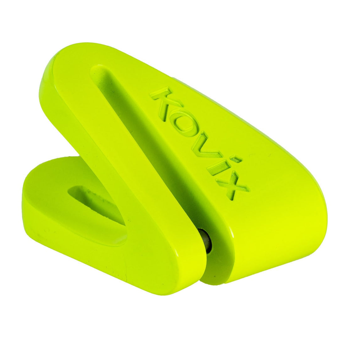 Candado Disco Moto Kovix Kvz1 Verde Fluor Pasador De 6mm