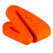Candado disco moto kovix kvz1 naranjo fluor pasador 6mm