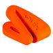 Candado disco moto kovix kvz1 naranjo fluor pasador 6mm