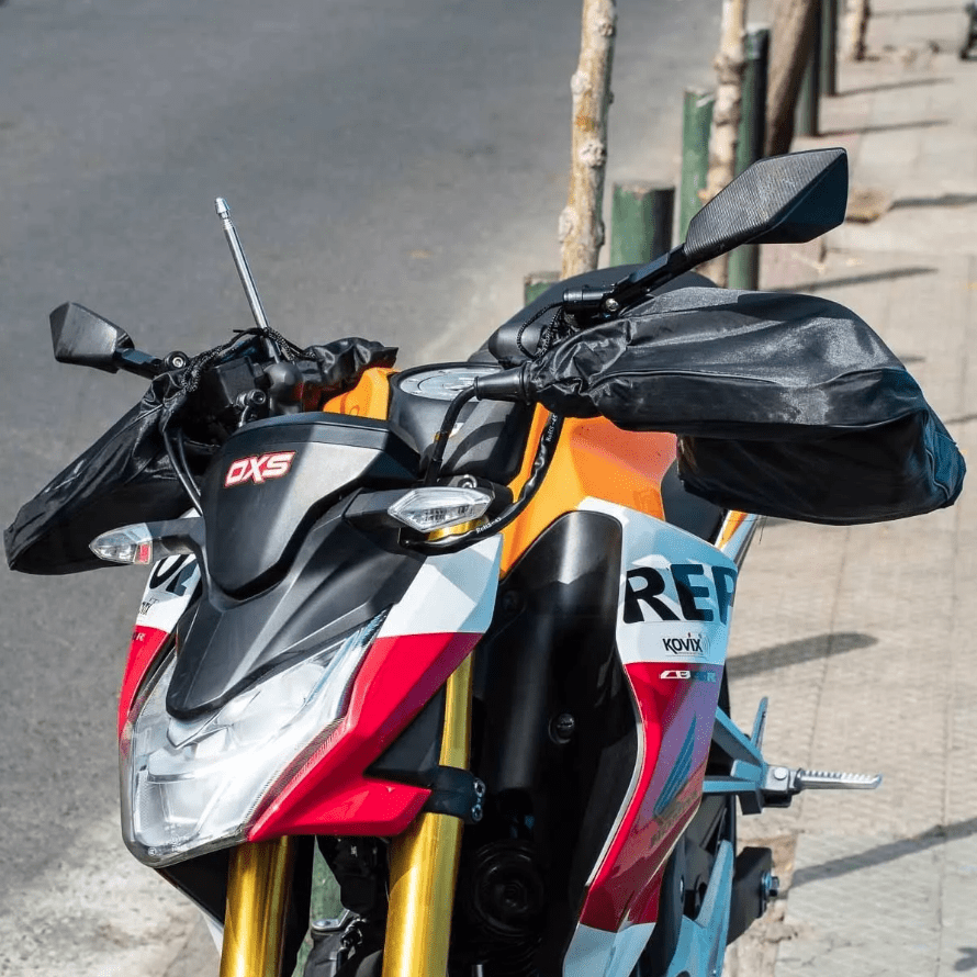 Cubre Manos Para Moto Forrados Con Polar Anti Frio Viento invierno